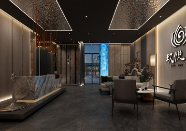 紹興足浴spa養生會所裝修設計案例效果圖