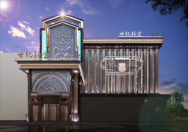 現代豪華KTV裝修設計案例效果圖